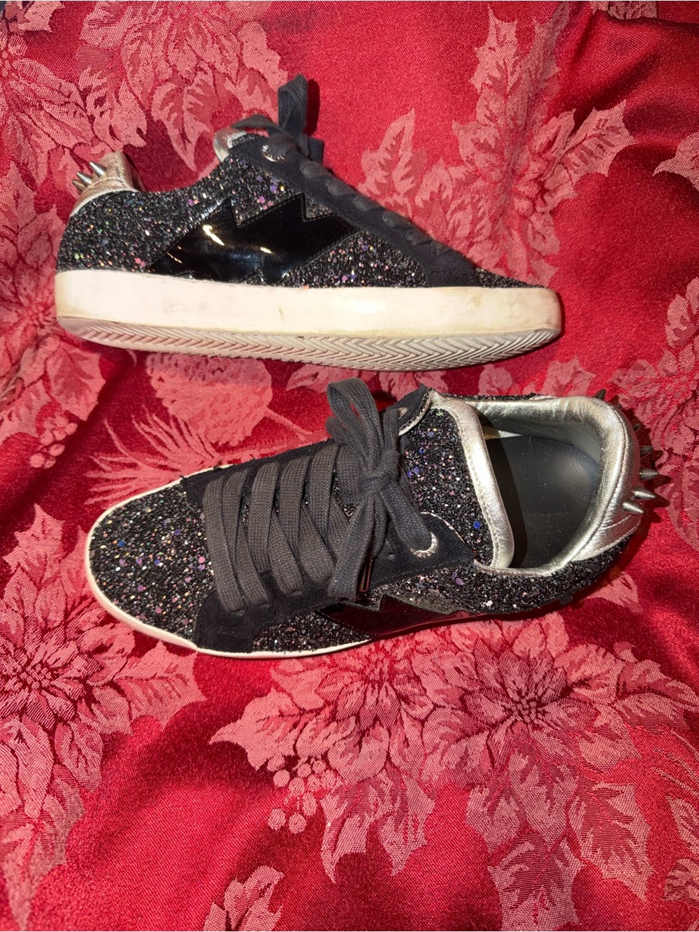 Zadig & Voltaire glitter sneakers